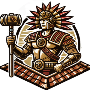 Aztecas Roofing Repair Expert Logo Transparent